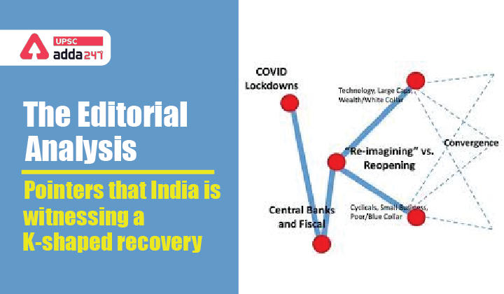 The Editorial Analysis: Pointers that India is witnessing a K-shaped recovery_30.1