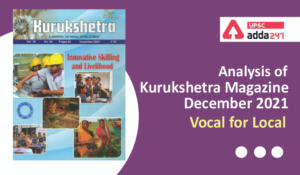 Analysis of Kurukshetra Magazine: ”Vocal for Local”