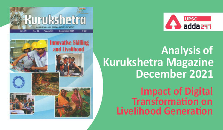 Analysis of Kurukshetra Magazine: Impact of Digital Transformation on Livelihood Generation_30.1