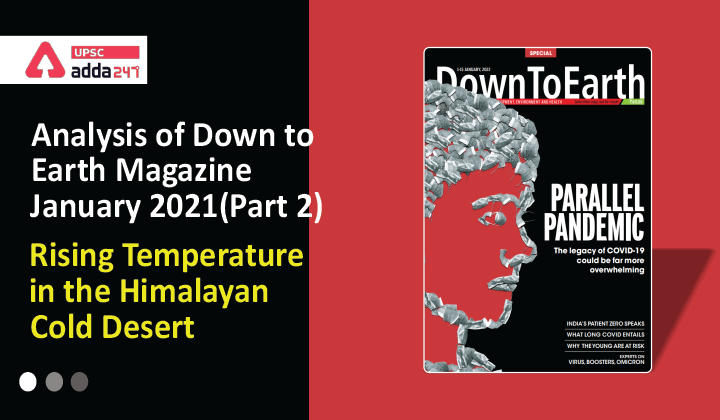 Analysis of Down to Earth Magazine: "Rising Temperature in the Himalayan Cold Desert"_30.1