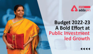 Union Budget 2022-23 UPSC