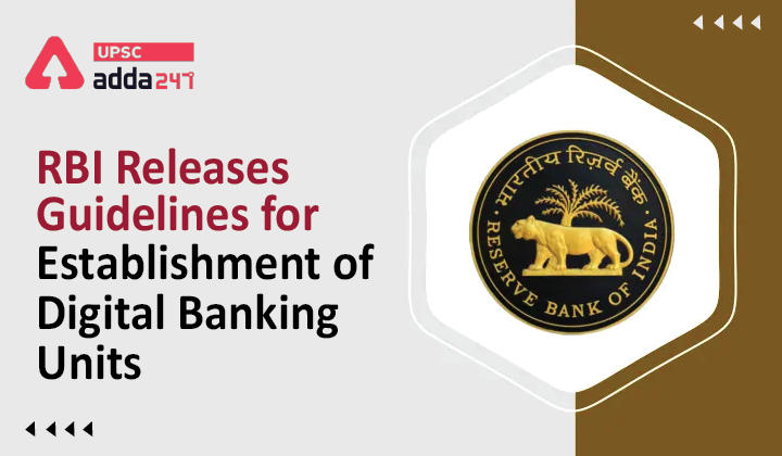 आरबीआई ने डिजिटल बैंकिंग इकाइयों की स्थापना के लिए दिशानिर्देश जारी किए_30.1