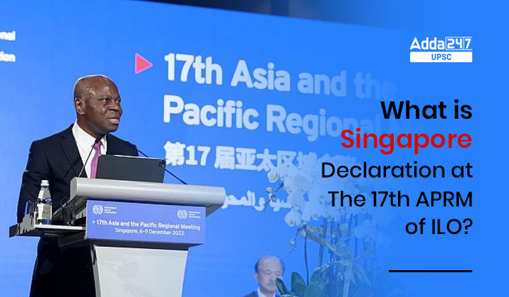 What is Singapore Declaration at The 17th APRM of ILO?_30.1