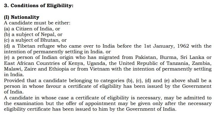 Upsc Cms Eligibility Criteria 2023 Qualification And Age Limit 3059