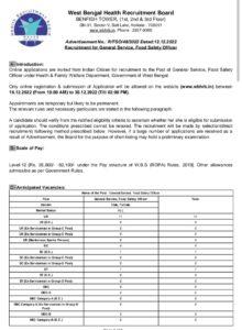 West Bengal Health Recruitment 2022, Apply Online_40.1