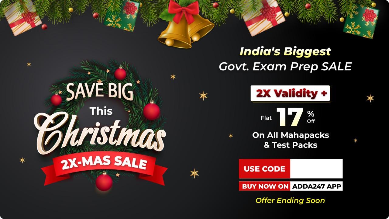 Save Big this Christmas, Flat 17% Off On All Mahapacks and Test Series_30.1