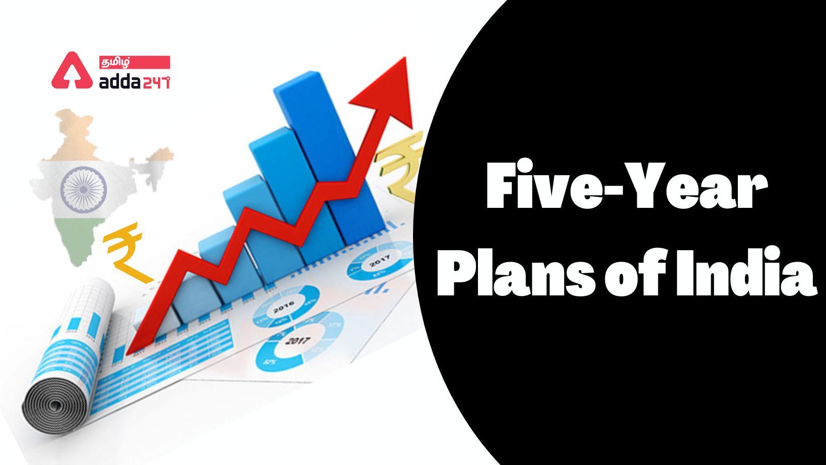 Five-Year Plans of India, Year, Goals and Objectives_30.1