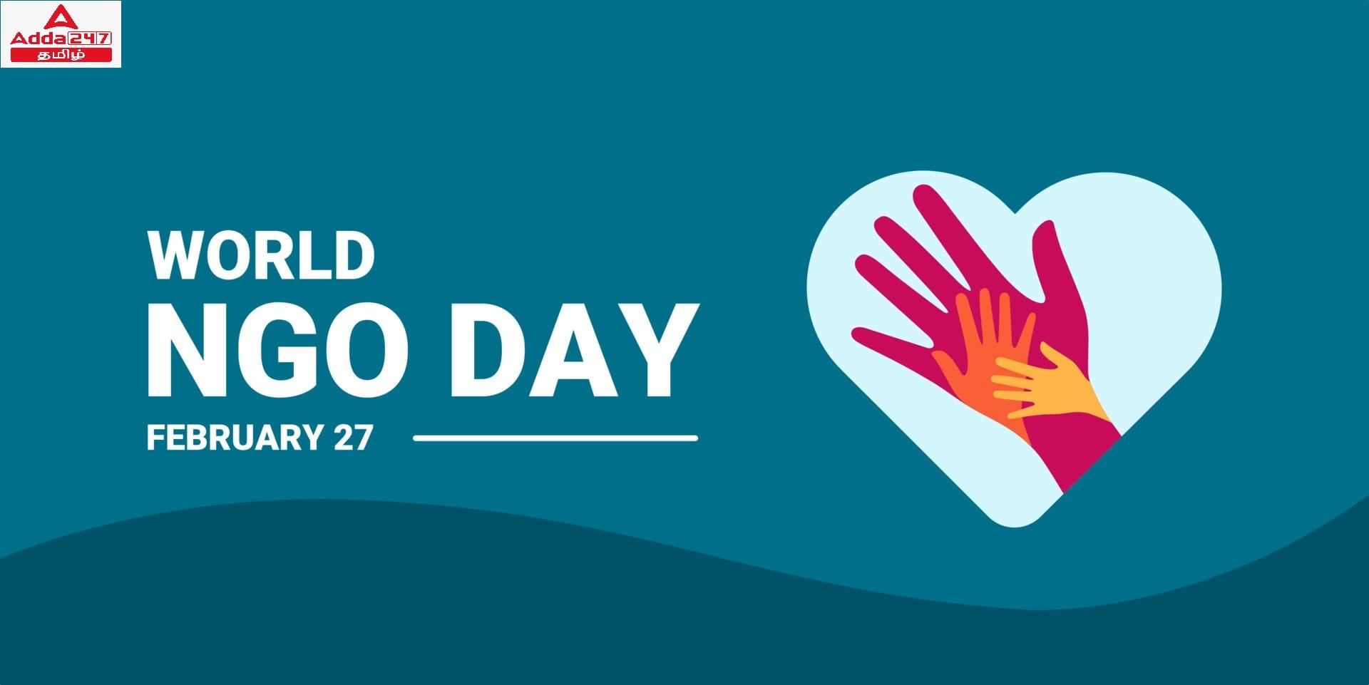 World NGO Day Observed on 27th February 2023