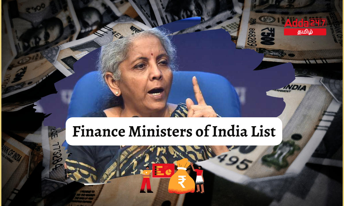 Finance Minister of India, Finance Minister List (1947-2023)_30.1