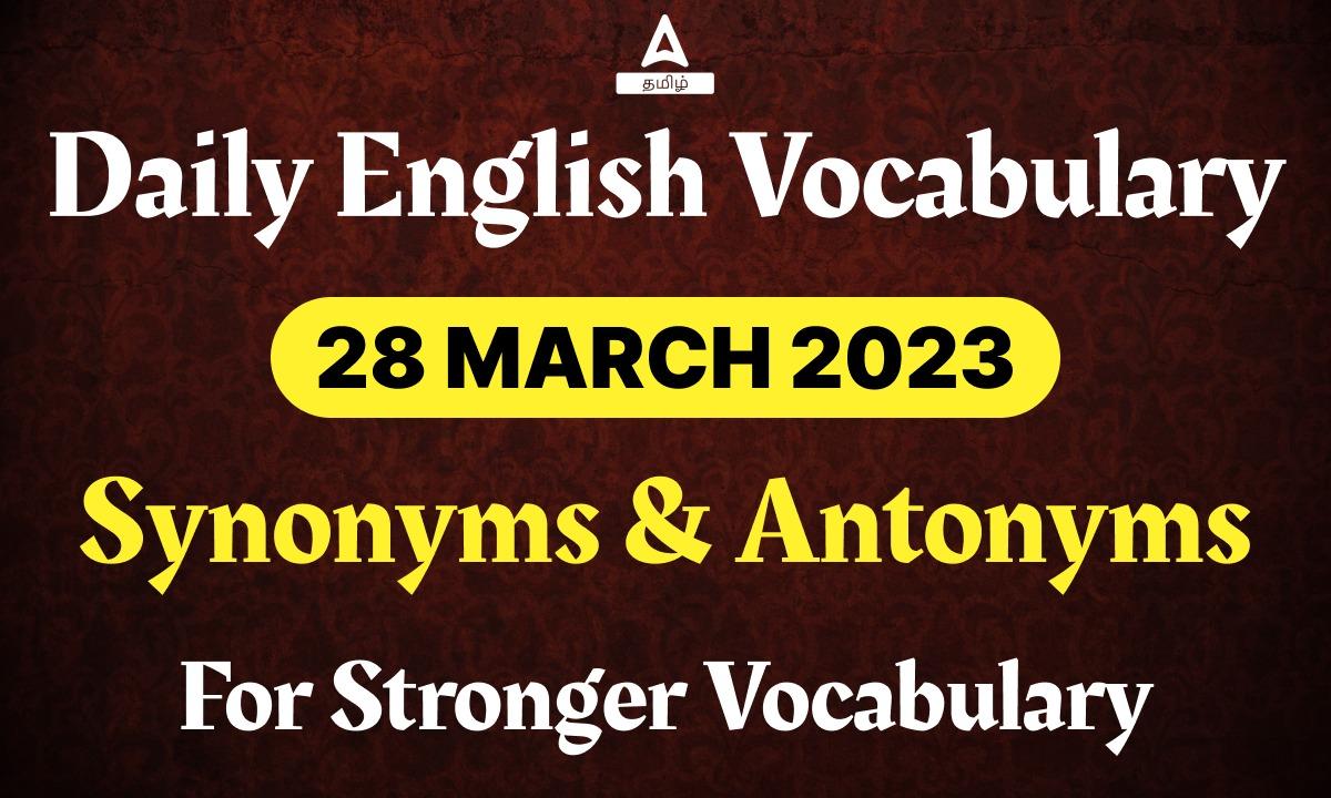 Daily English Vocabulary - 28 March 2023_30.1