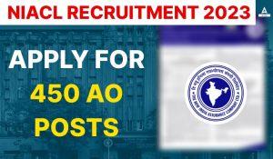 NIACL AO Apply Online 2023
