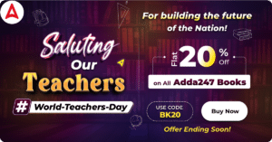 Saluting Our Teachers Book Sale - Flat 20% Offer on all Adda247 Books
