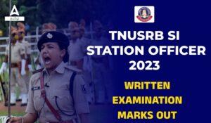 TNUSRB SI Written Exam Marks 2023