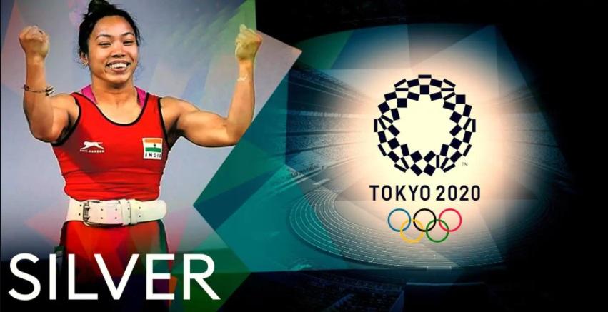 Tokyo Olympics 2020 : Mirabai Chanu wins Silver in weightlifting | టోక్యో ఒలింపిక్స్‌ 2020 : మీరాబాయి చాను(వెయిట్ లిఫ్టింగ్‌) రజతంతో భారత్ కు తొలి పతకం_30.1