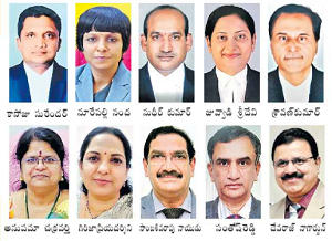 10 new judges appointed to Telangana High Court_30.1