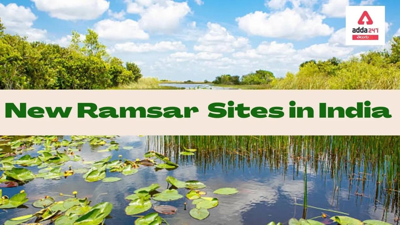 New Ramsar Sites in India, 11 More Sites in India Added to Ramsar list_30.1