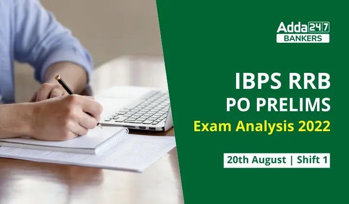 IBPS RRB PO Exam Analysis 2022 Shift 1, 20th August_30.1