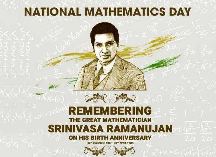 National Mathematics Day 2022 celebrates on 22 December_30.1