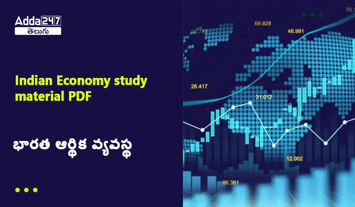 Indian Economy study material PDF in Telugu_30.1
