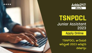 TSNPDCL Junior Assistant 2023 Apply Online-01