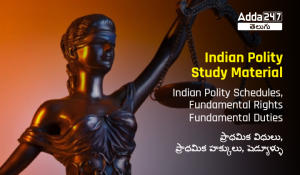 Indian Polity Schedules, Fundamental Rights Fundamental Duties-01