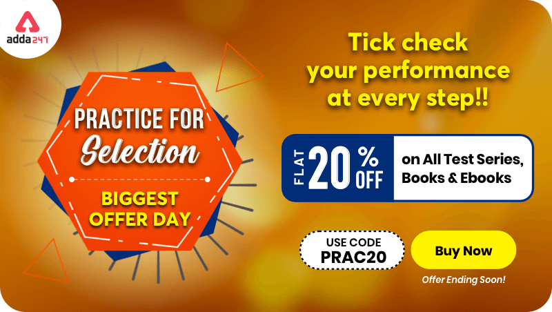 Practice for Selection, Biggest Offer Day | सर्व Test Series आणि eBooks वर 20% Off_30.1