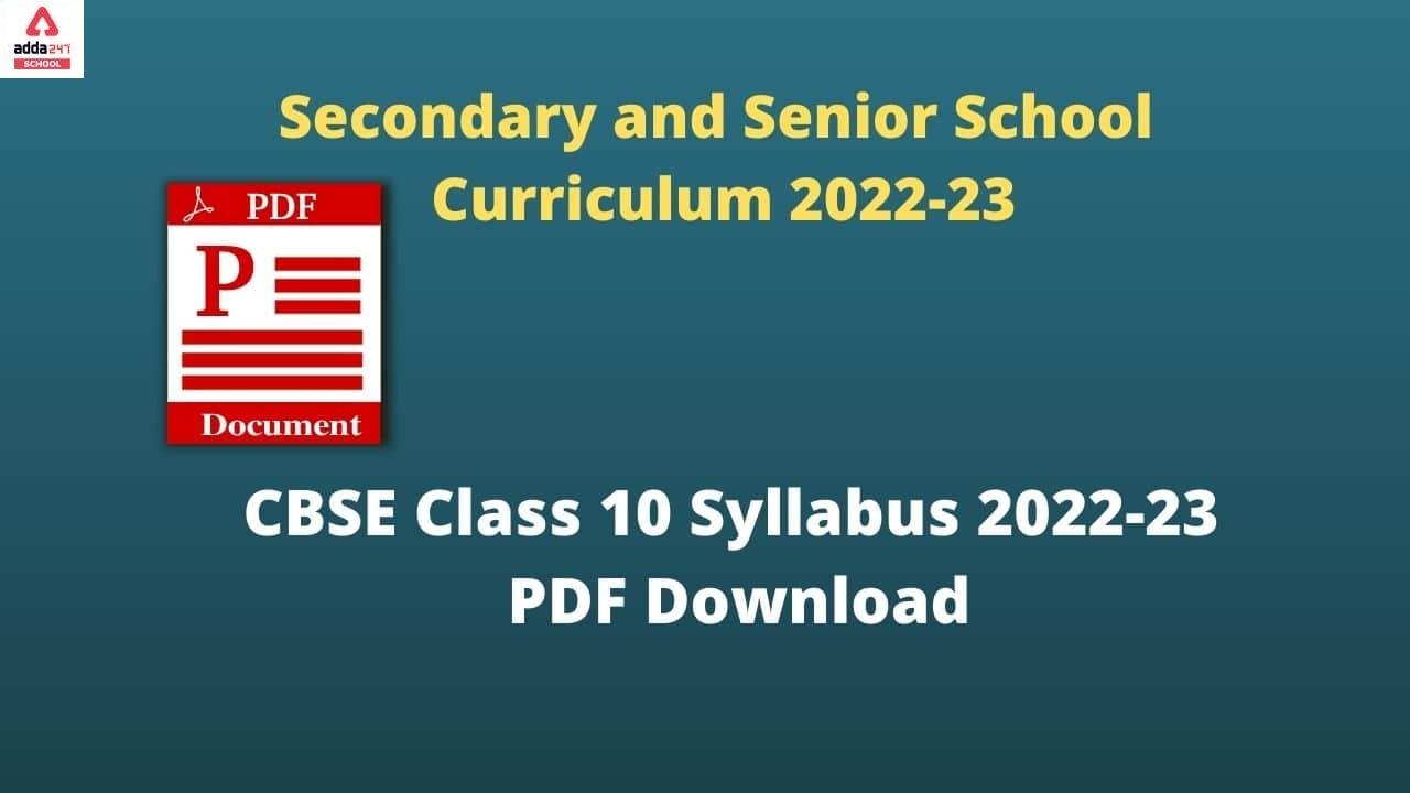 CBSE Class 10 Maths Syllabus 2022-23 PDF Download_30.1