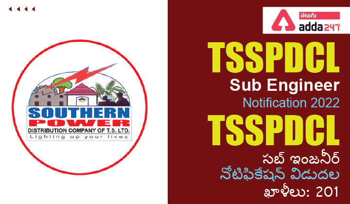 TSSPDCL Sub Engineer Notification 2022_30.1