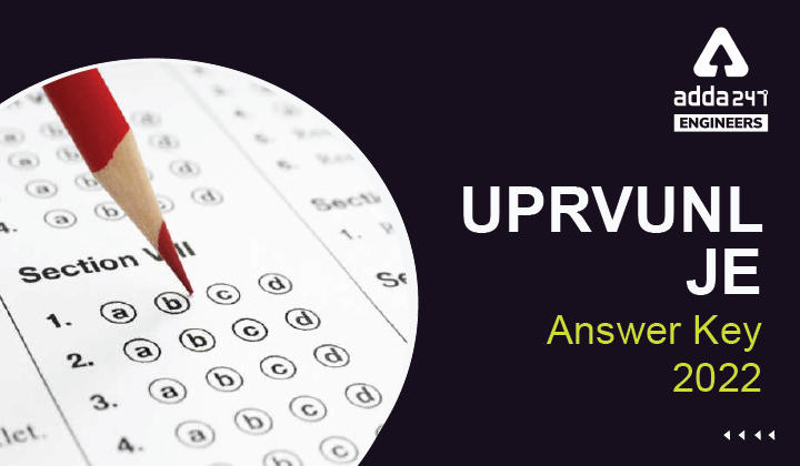 UPRVUNL JE Answer Key 2022, Direct Link to Download UPRVUNL Answer Key_30.1