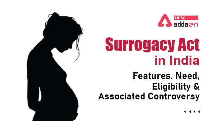 Surrogacy Act in India: Features. Need, Eligibility and Associated Controversy_30.1