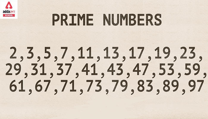 All Prime Numbers from 1 to 100 List Trick, Chart_30.1