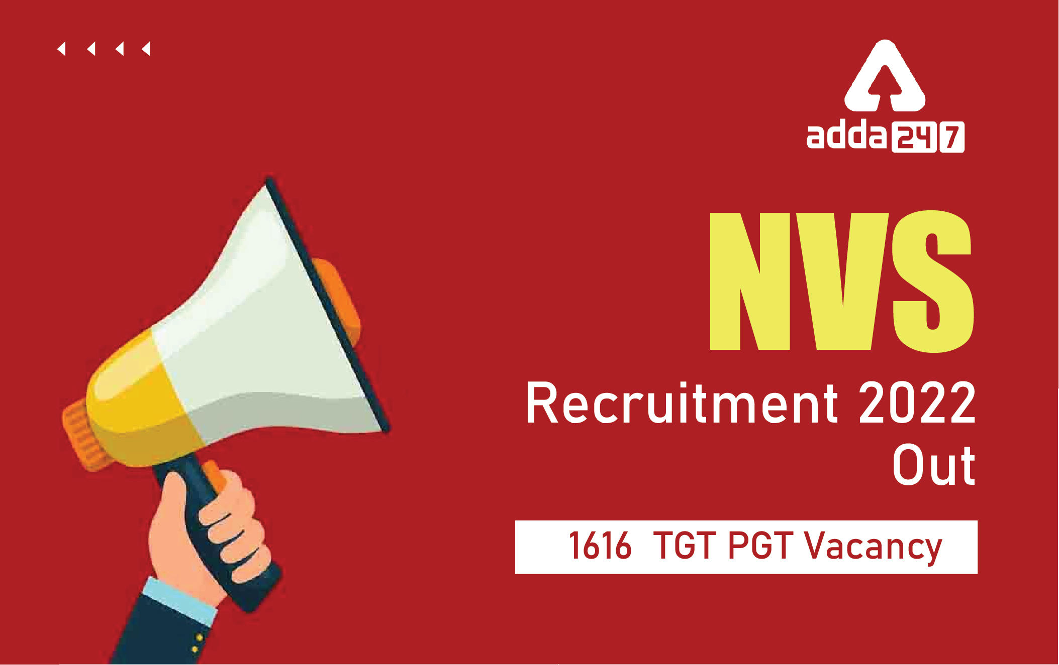 NVS Recruitment 2022 PDF for TGT, PGT Teachers & Principal Posts_30.1