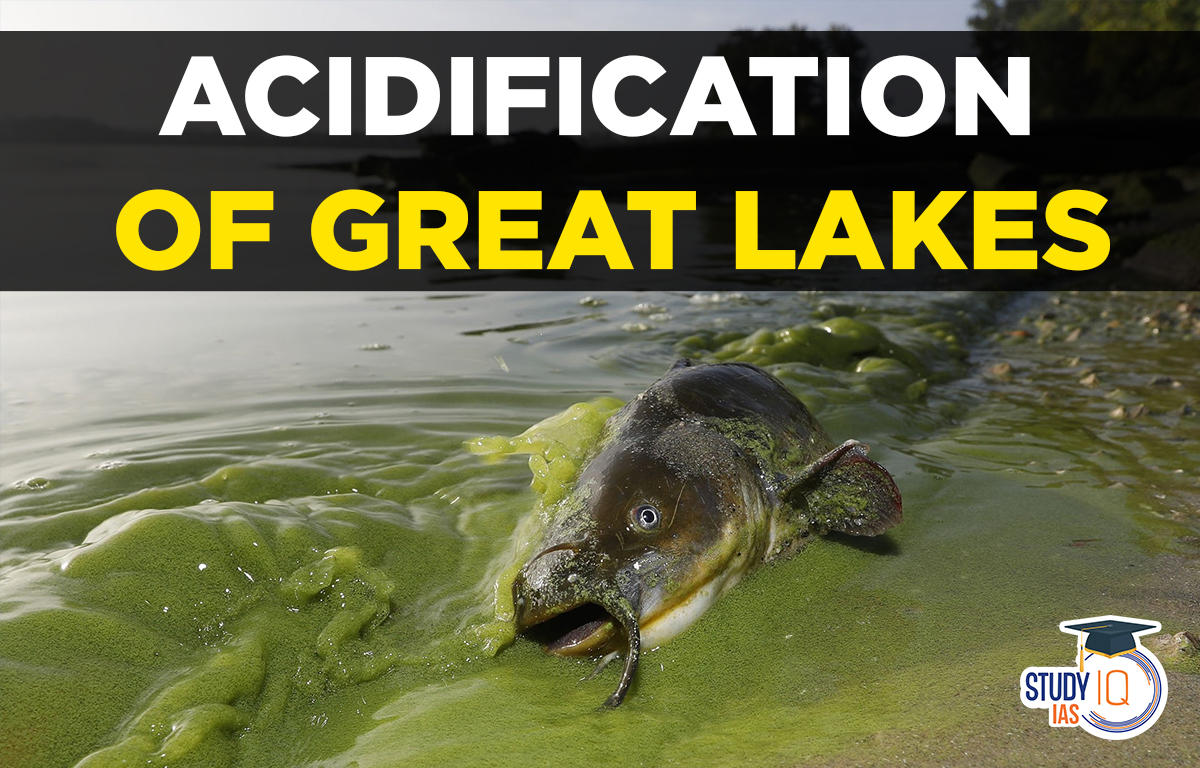 Acidification of Great Lakes