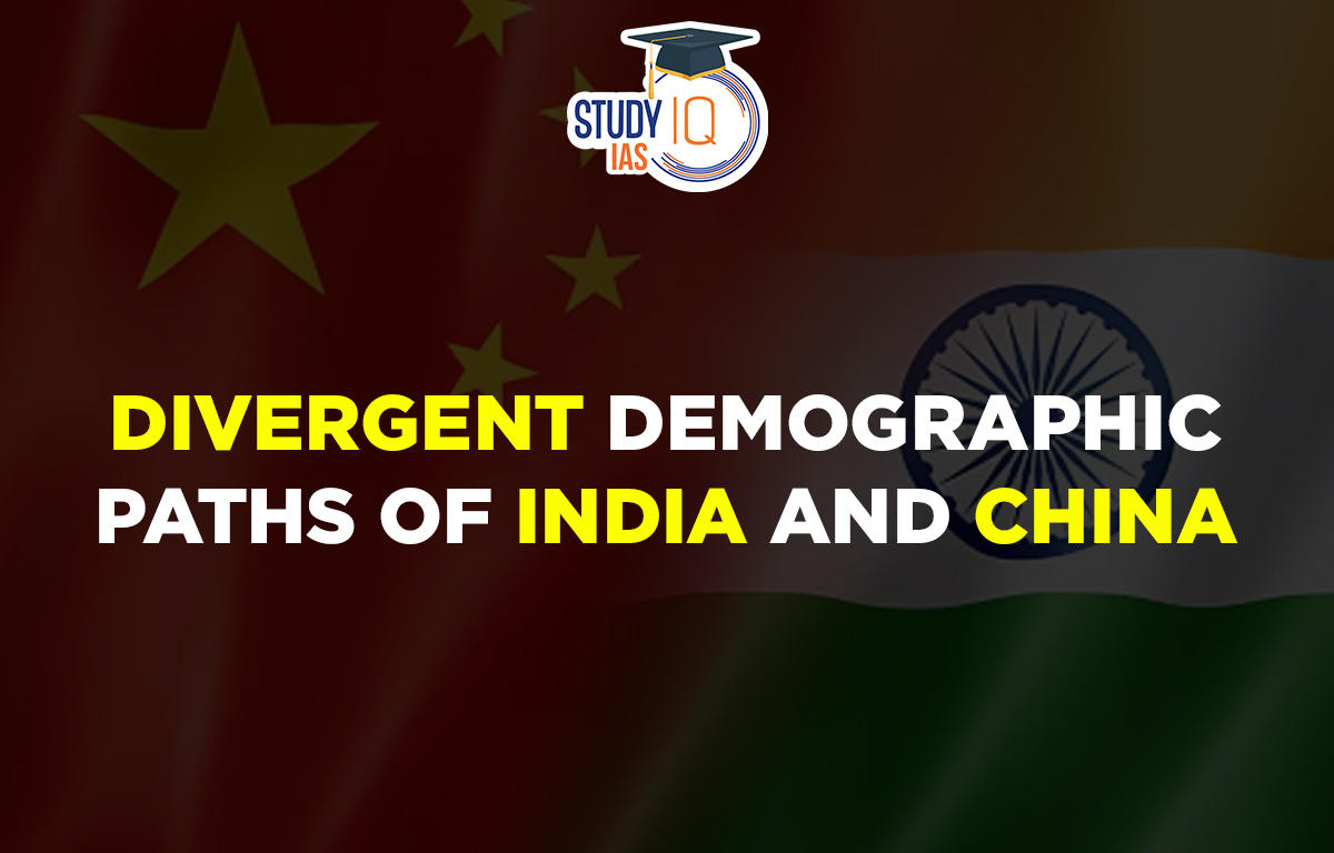 Divergent Demographic Paths of India and China