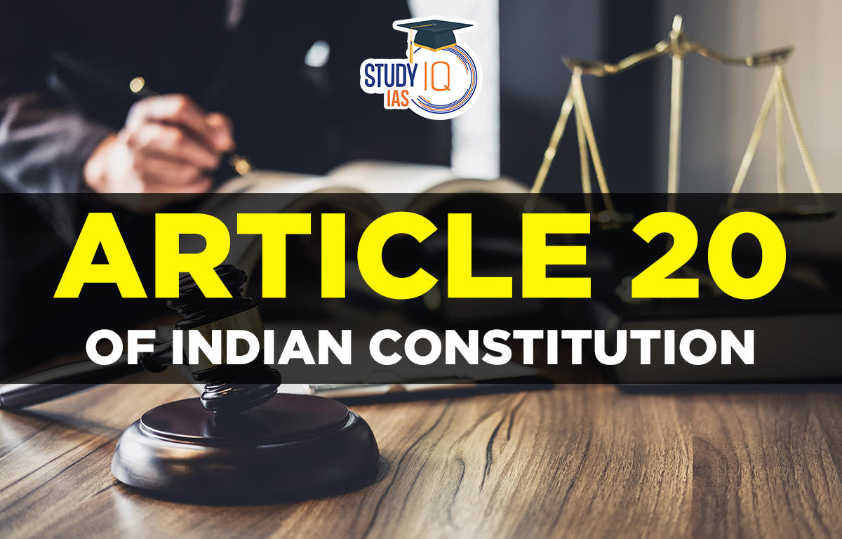 Article 20 of Indian constitution