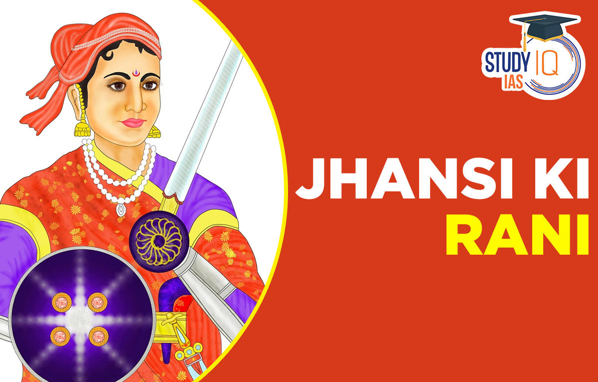 The Mutiny of the Heroine Rani Lakshmi Bai of Jhansi Painting | MeriDeewar
