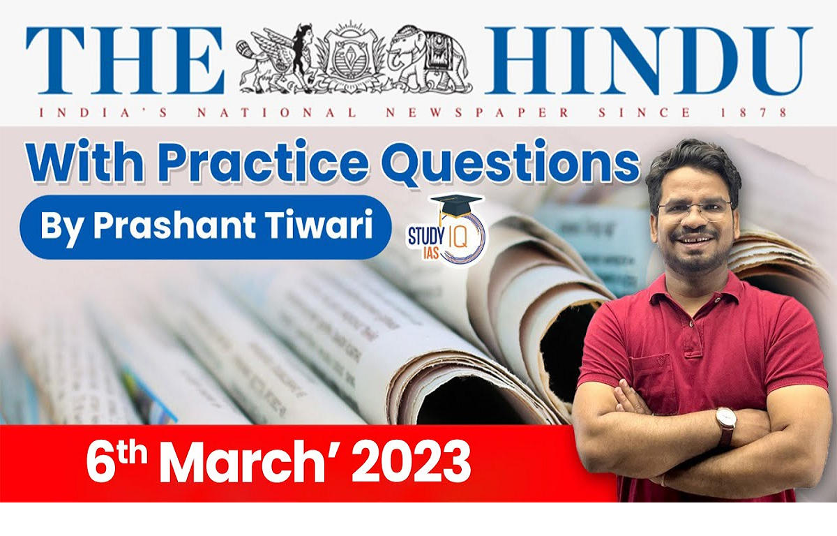 The Hindu Newspaper 6 March