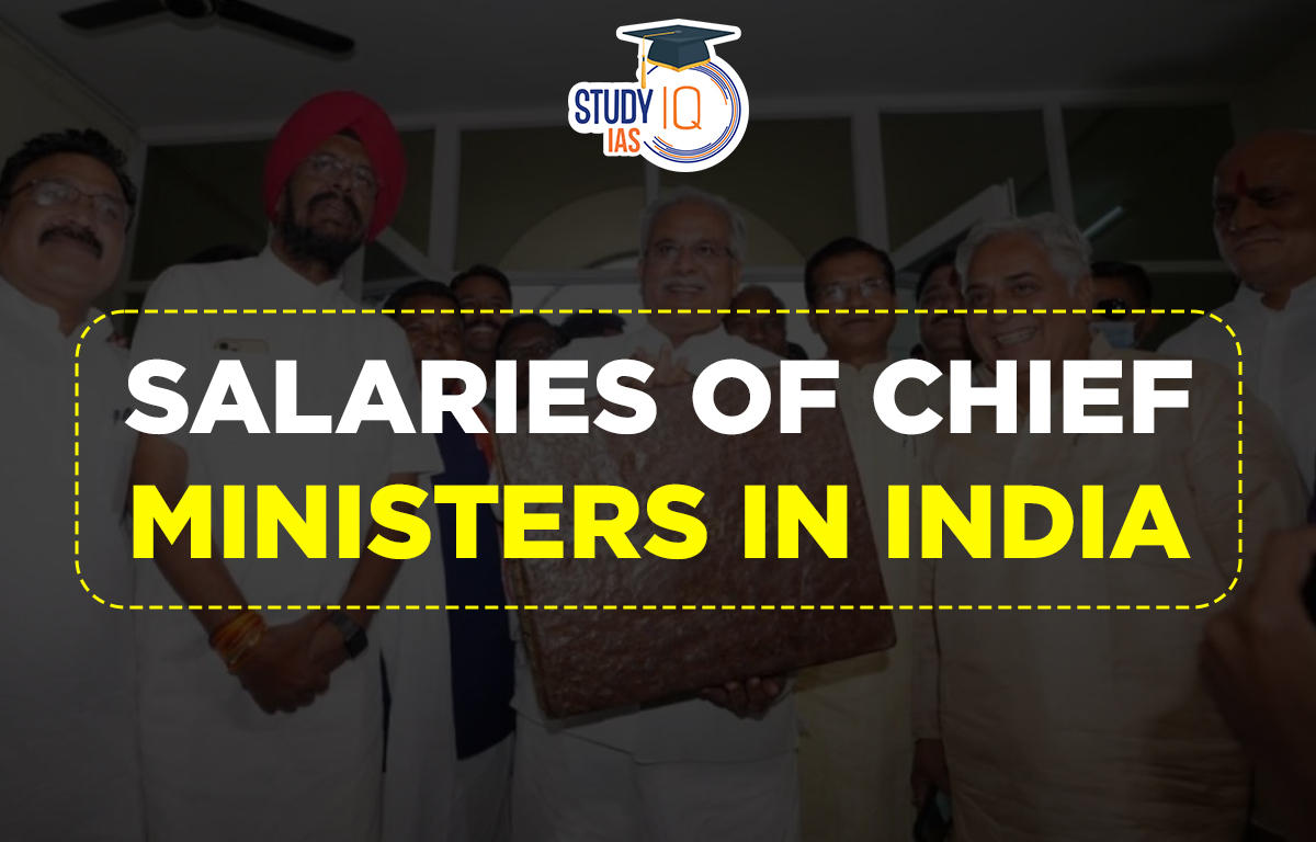 Salaries of chief ministers in India