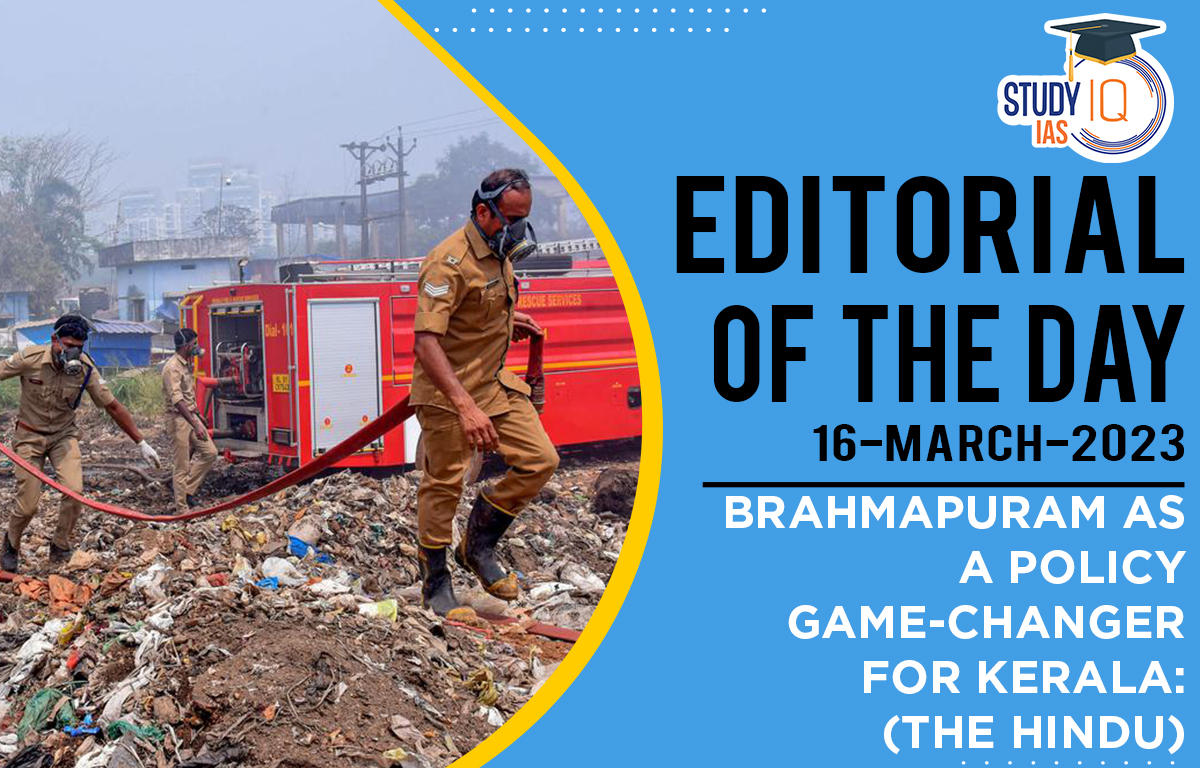 Brahmapuram as a Policy Game-Changer for Kerala