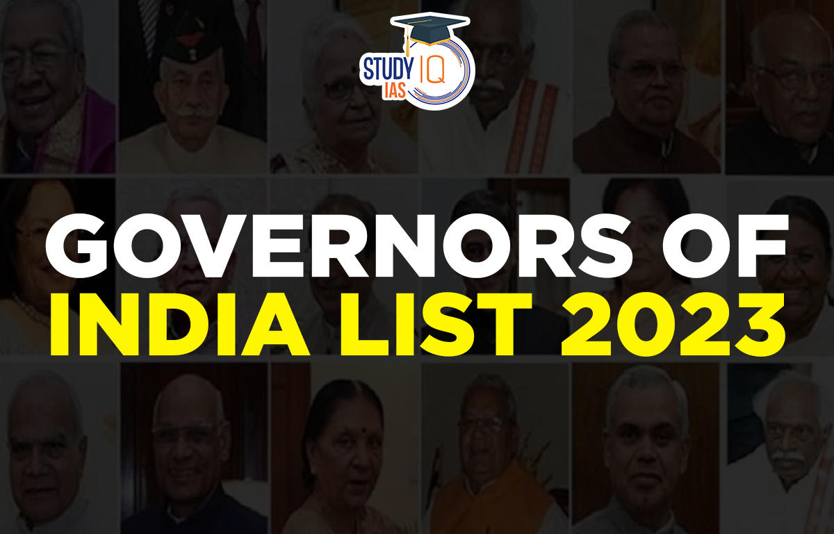 Governors of India List 2023