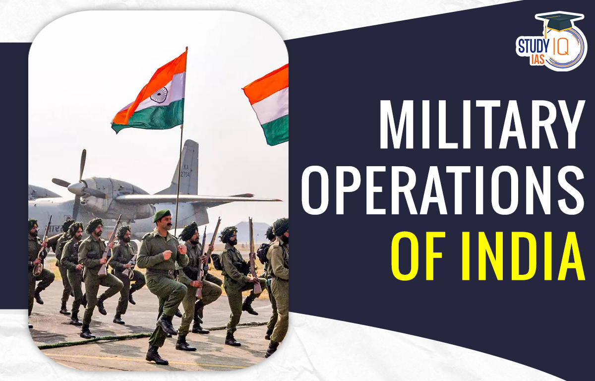 Military operations of India