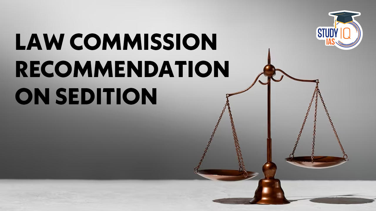 Law Commission Recommendation on Sedition