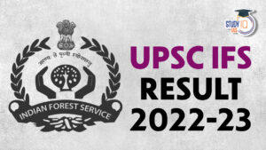 UPSC IFS Result 2022-23