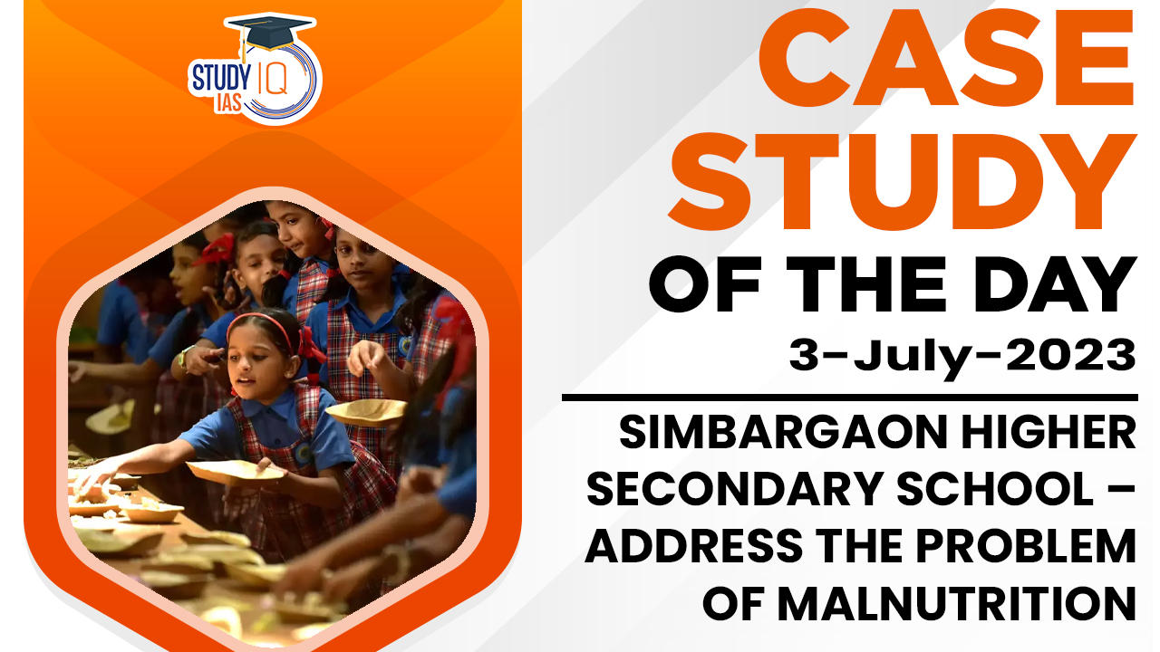 Simbargaon Higher Secondary School – Address the Problem of Malnutrition