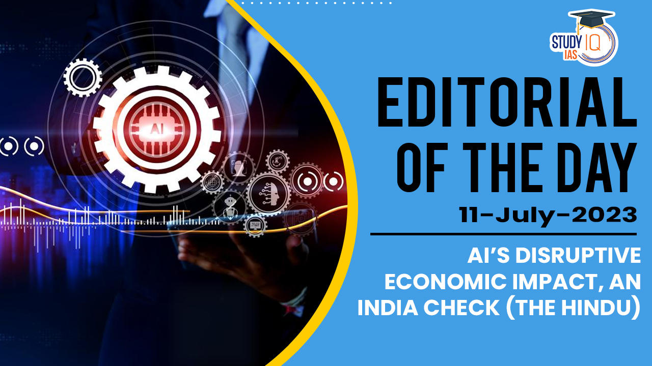 AI’s disruptive economic impact, an India check