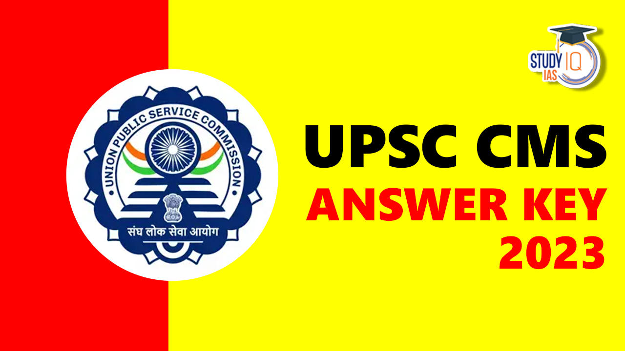 UPSC CMS Answer Key 2023