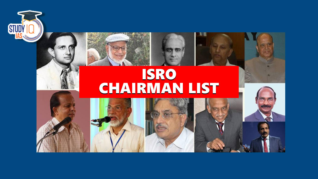 ISRO Chairman List From 1963 To 2024 Get Complete Details   ISRO Chairman List 