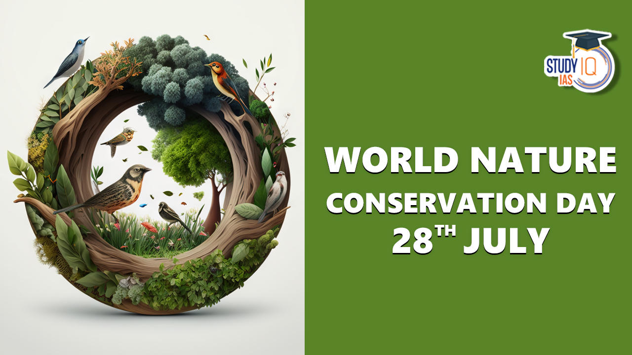 World Nature Conservation Day 28th July.