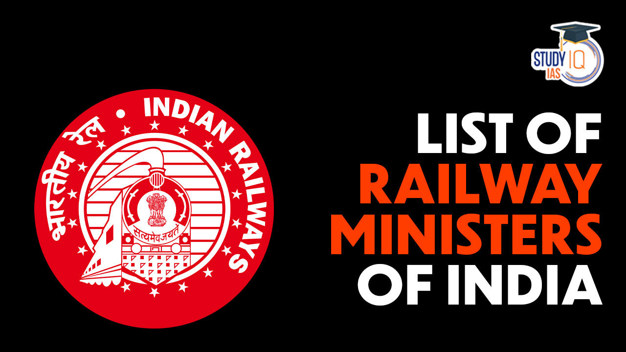 List Of Railway Ministers Of India