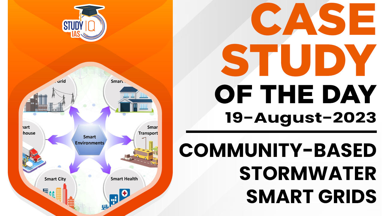 Community-based stormwater Smart grids